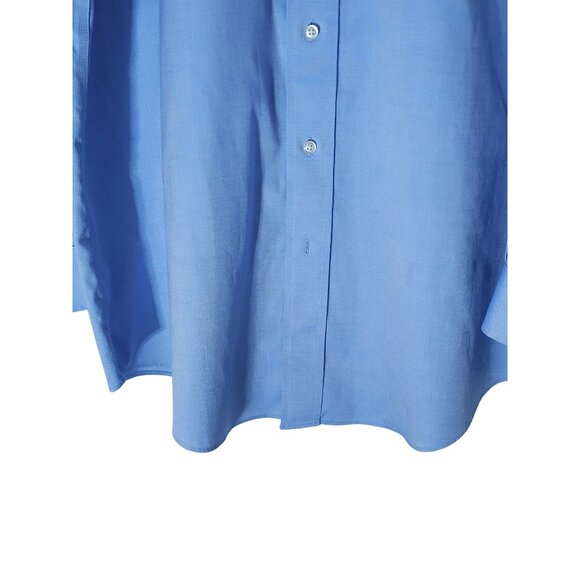 Jos. A. Bank Men's Classic-Fit Light Blue Dress Shirt, Long Sleeve Button-Down, - Picture 6 of 11